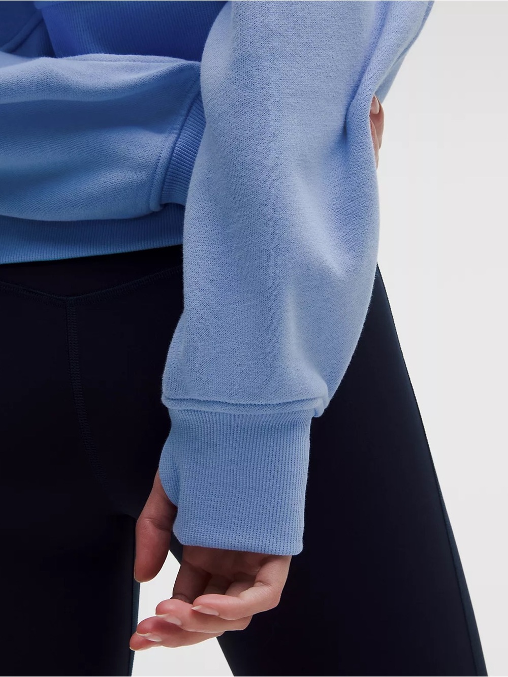 Lululemon Scuba Oversized Full-Zip Hoodie in Sinatra Blue Size M/L - Picture 5 of 16